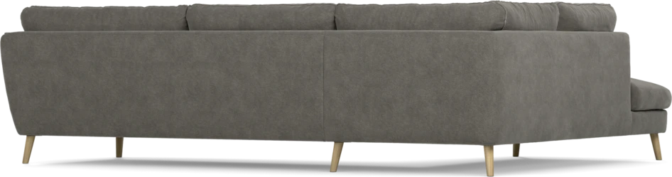 Madison - 3-sits soffa med divan vänster - Grå