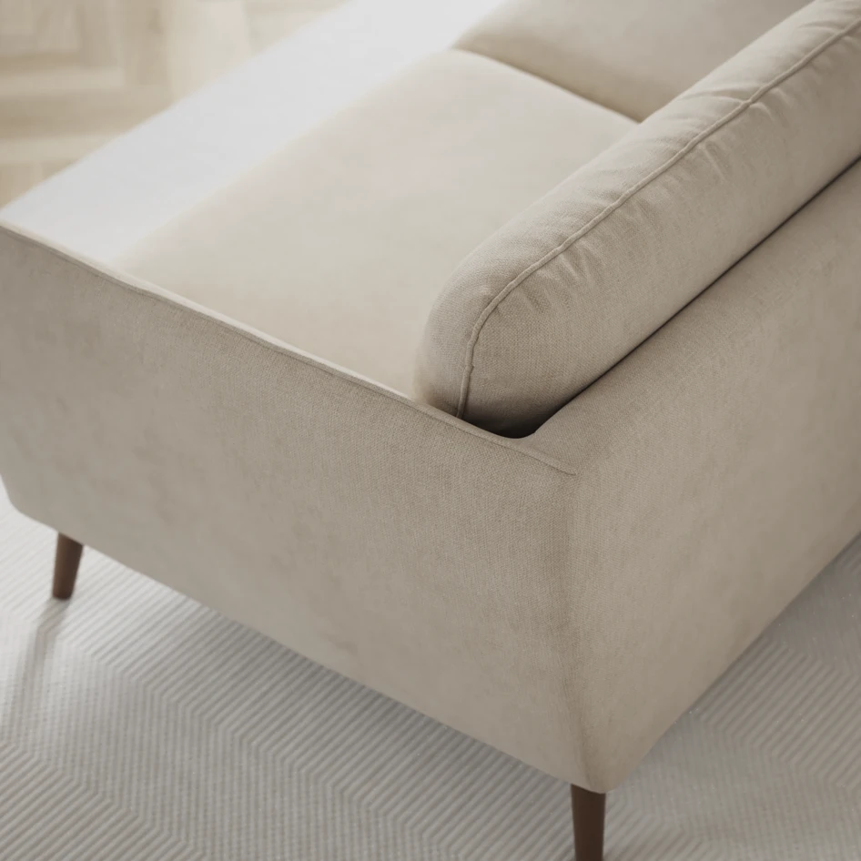 Madison Lux - Hörnsoffa med schäslong höger - Beige