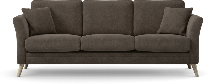 Eden - 3-sits soffa - Gul