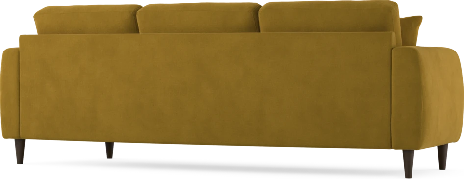 Eden - 3-sits soffa svängd - Gul