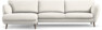 Madison Lux - 3-sits soffa med schäslong vänster - Beige