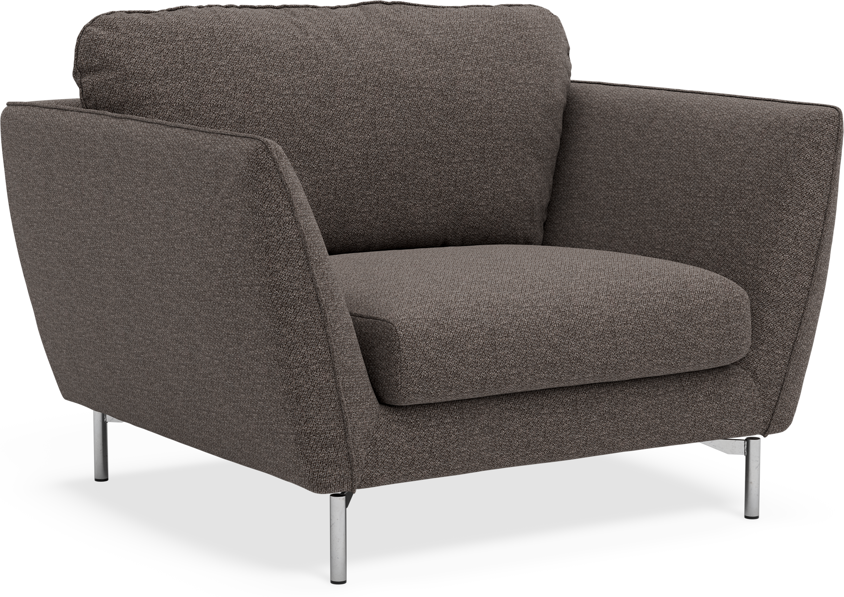 Madison Lux - Fåtölj, 70 cm - Grå