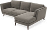 Madison Lux - 2-sits soffa med schäslong höger - Grå