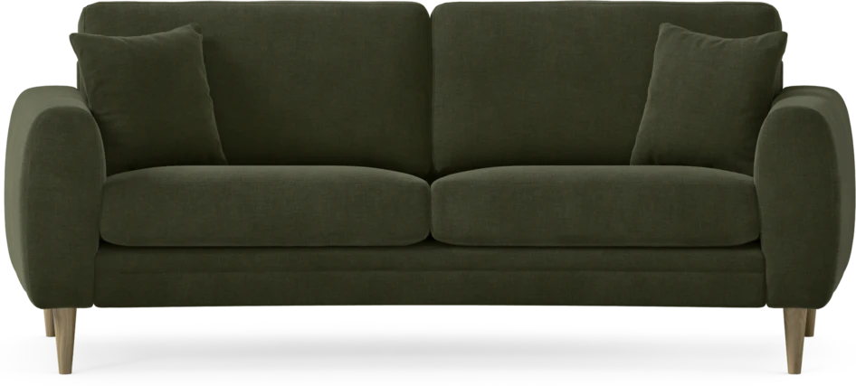 Eden - 2,5-sits soffa svängd - Grön