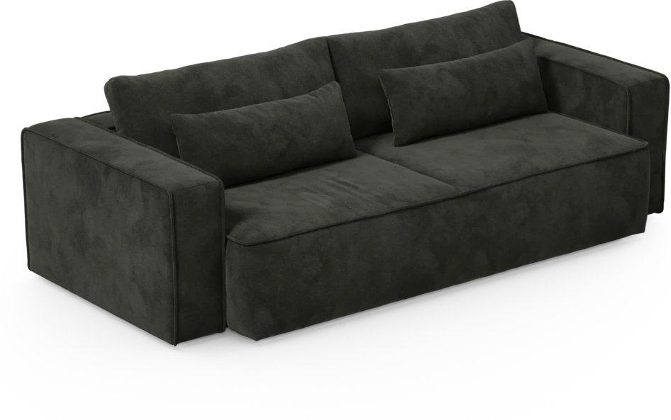 Ide - Bäddsoffa 3-sits - Svart