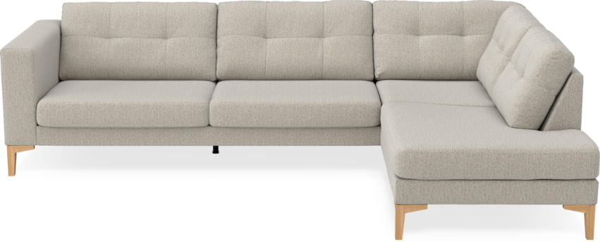 Rio - 3-sits soffa med divan höger - Beige