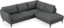 Madison Lux - 2-sits soffa med divan höger - Grå