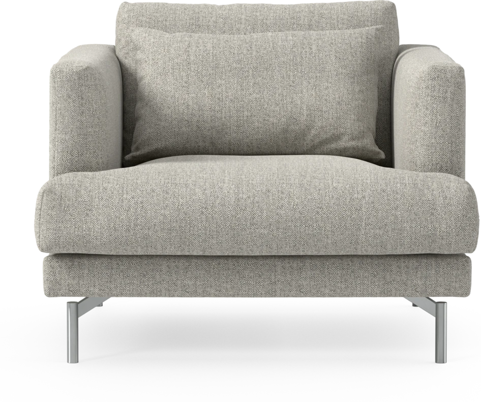 Harper - Fåtölj, 75 cm - Vit