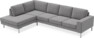 Sierra - 3-sits soffa med divan vänster - Grå