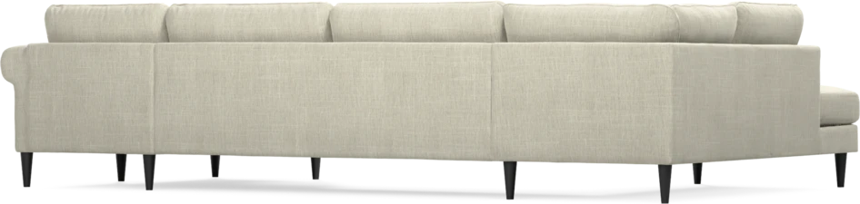 Bridge - 3-sits soffa med divan vänster och schäslong höger - Beige