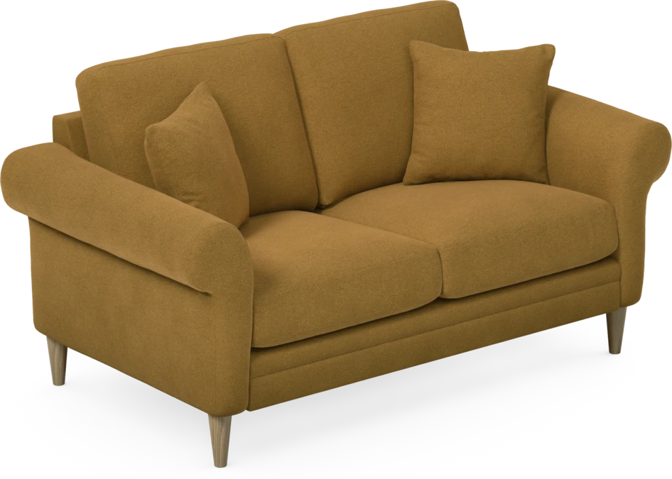 Eden - 2-sits soffa - Gul