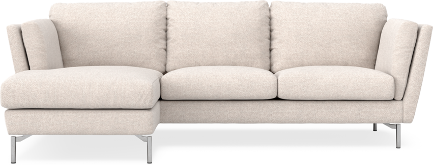 Madison Lux - 2-sits soffa med schäslong vänster - Beige