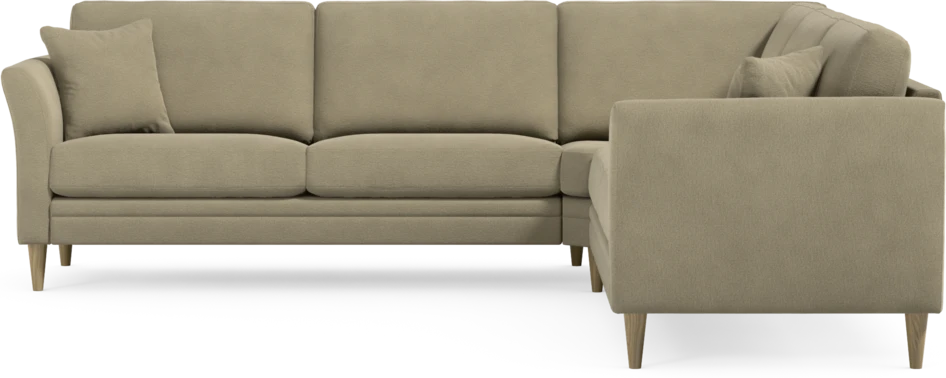Eden - Hörnsoffa, 2,5+2,5-sits - Beige