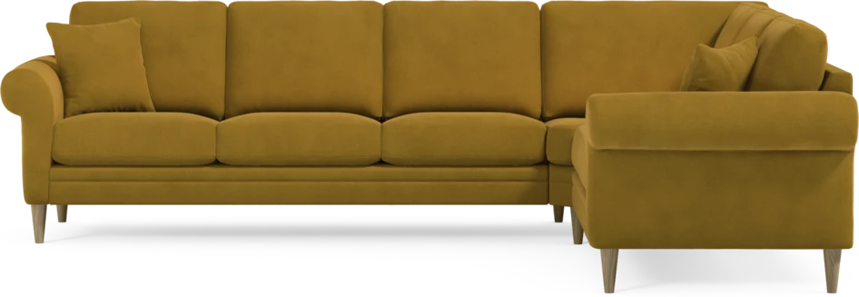 Eden - Hörnsoffa, 3+2-sits - Gul