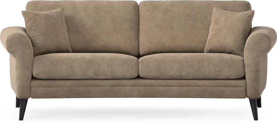 Eden - 2,5-sits soffa svängd - Beige