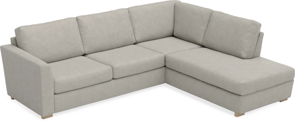 Friday - 2,5-sits soffa med divan höger - Beige