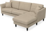 Eden - 2,5-sits soffa med schäslong - Beige