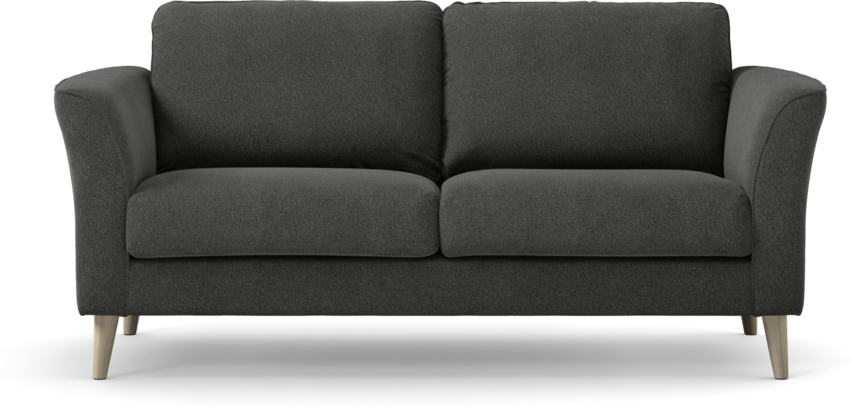 Bridge - 2-sits soffa - Svart