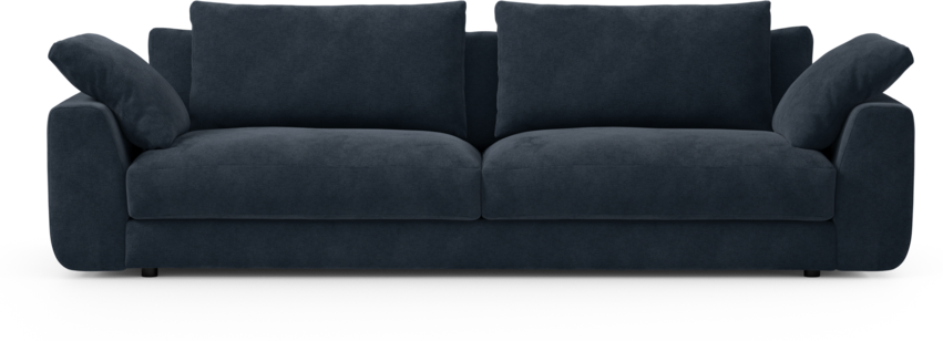 Amie - 4-sits soffa - Blå
