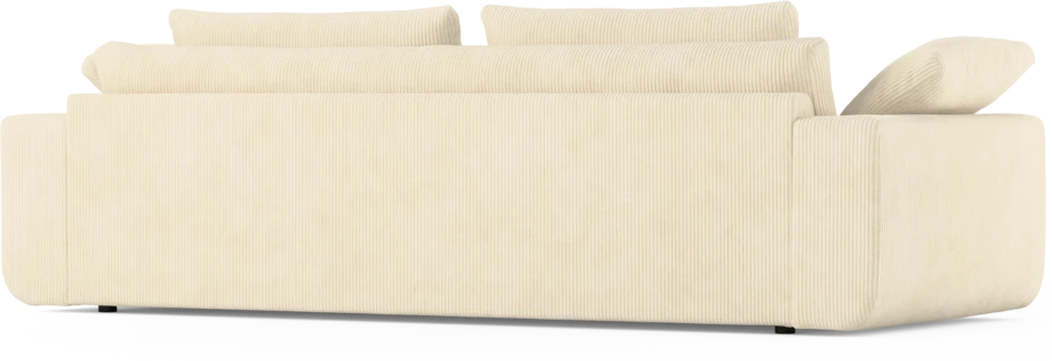 Amie - 4-sits soffa - Vit