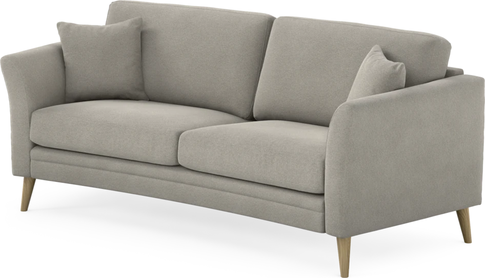 Eden - 2,5-sits soffa svängd - Grå
