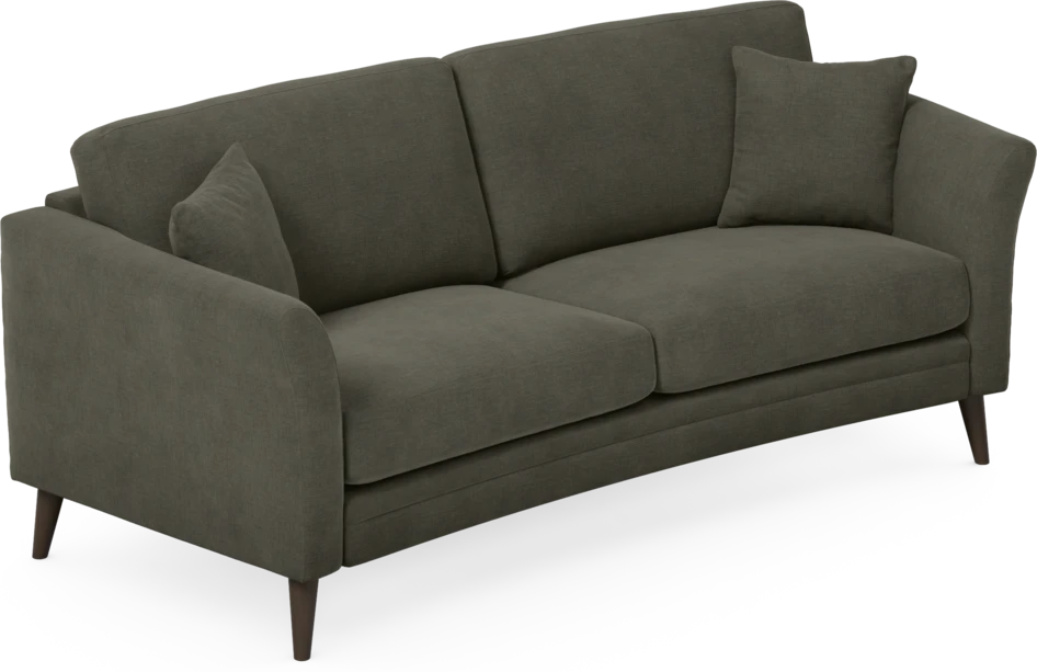 Eden - 2,5-sits soffa svängd - Grå