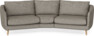 Madison - 3-sits soffa svängd, 90 cm - Grå