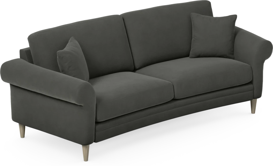Eden - 2,5-sits soffa svängd - Grå