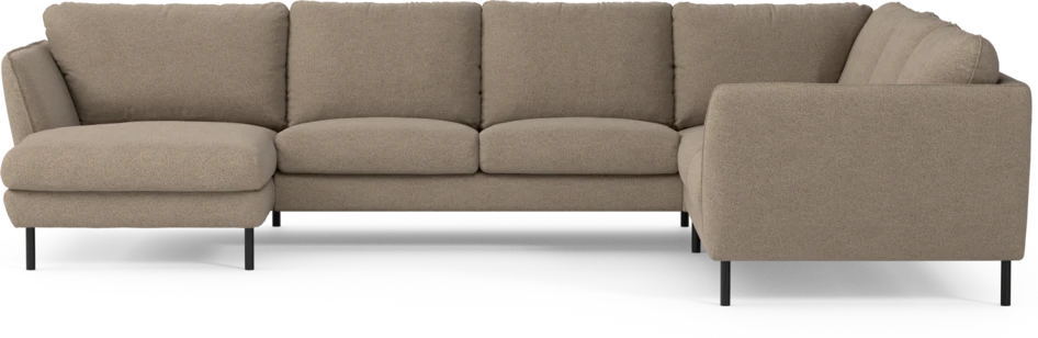 Madison Lux - Hörnsoffa med schäslong vänster - Beige
