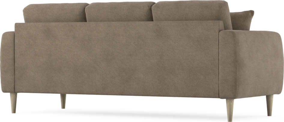 Eden - 3-sits soffa - Brun