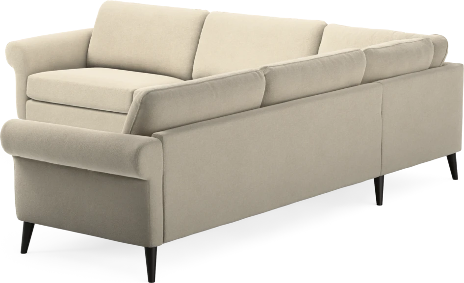 Bridge - Hörnsoffa, 3+3-sits - Beige