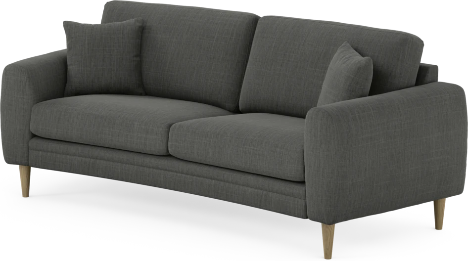Eden - 2,5-sits soffa svängd - Grå