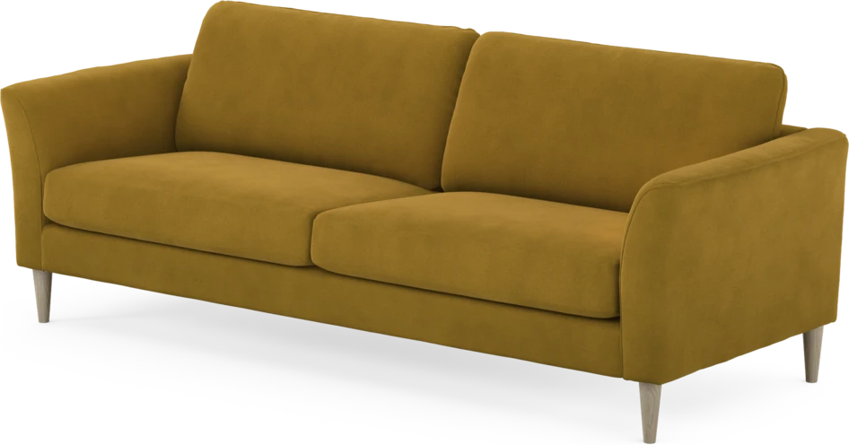 Bridge - 4-sits soffa - Gul