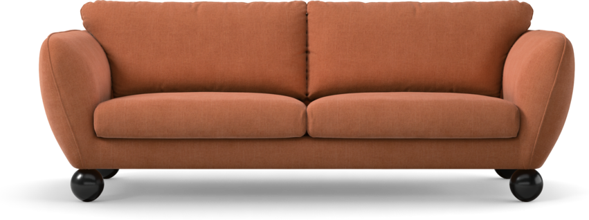 Madison Lux - 3-sits soffa - Orange