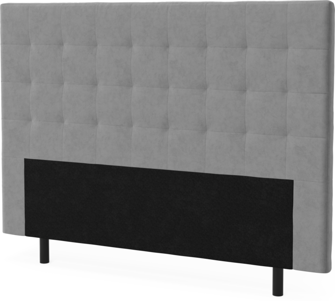 Asperö bris - sänggavel, 90-180 cm - Grå
