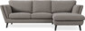 Madison Lux - 2-sits soffa med schäslong höger - Beige