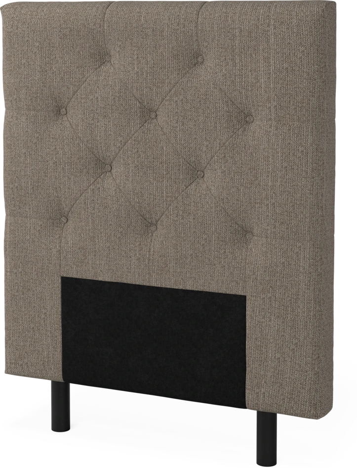 Delux Pikerad Låg - Sänggavel, 90-210 cm