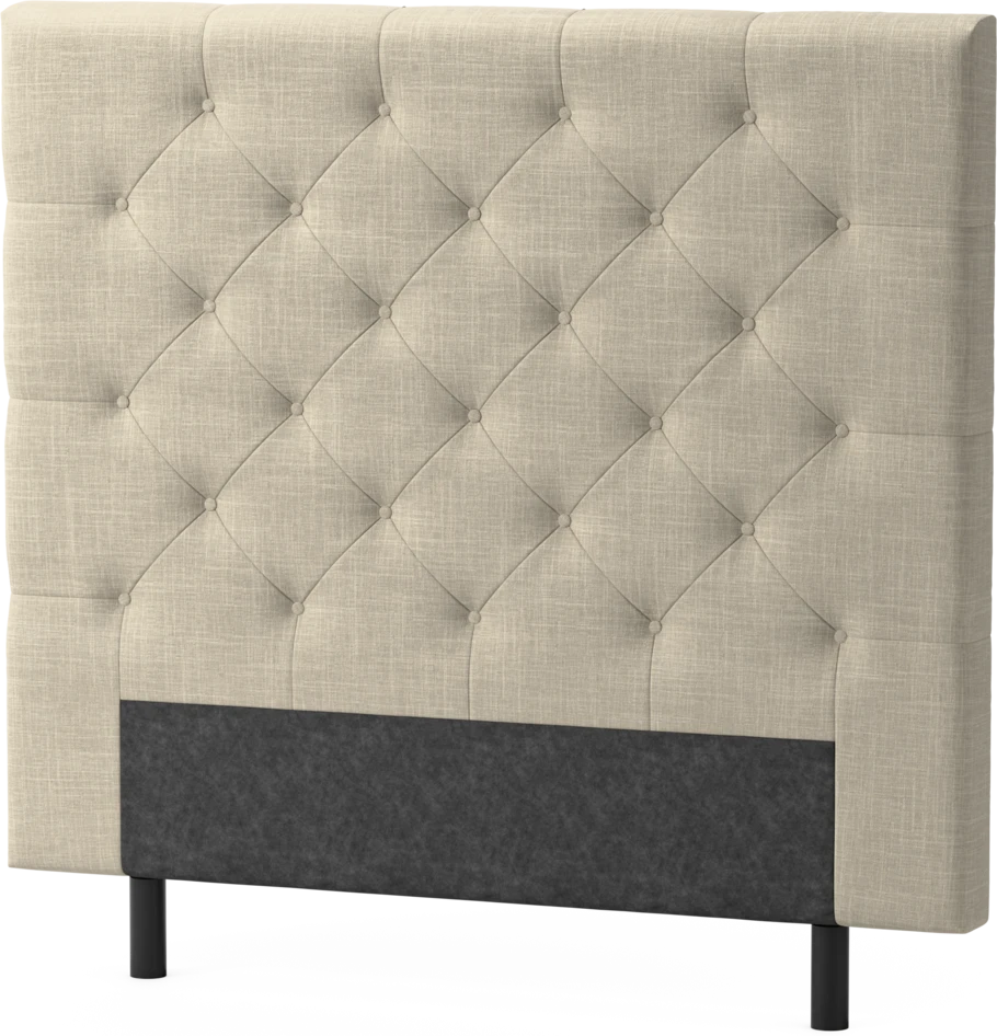 Delux Pikerad - Sänggavel, 90-210 cm - Beige