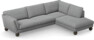 Madison Lux - 3-sits soffa med divan höger - Grå