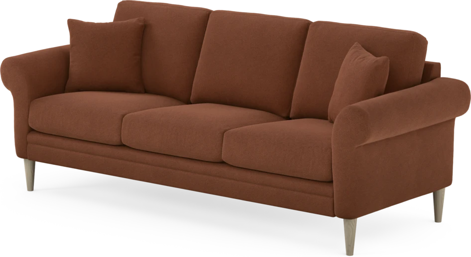 Eden - 3-sits soffa - Orange