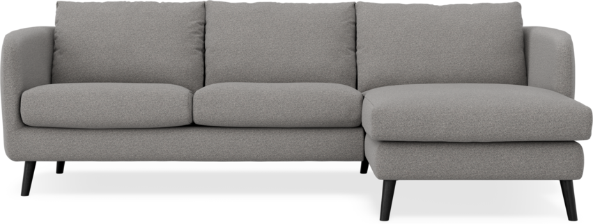 Madison - 2-sits soffa med schäslong höger - Grå