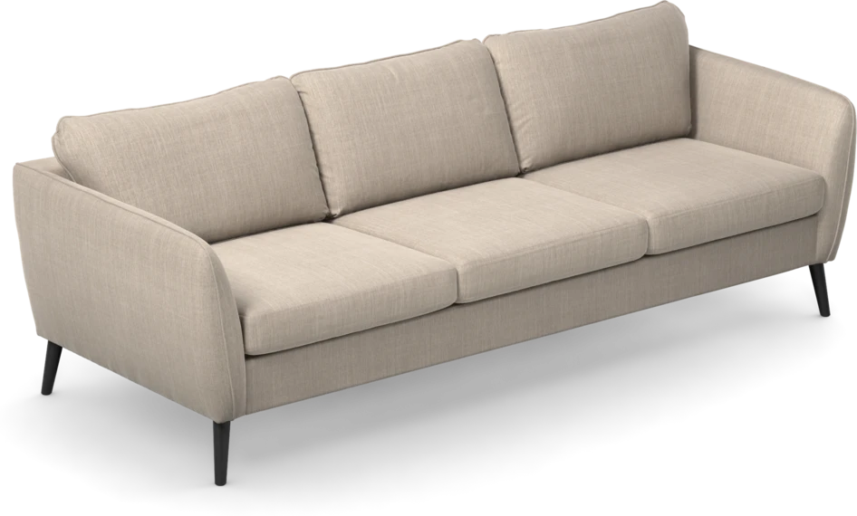 County - 3-sits soffa - Beige