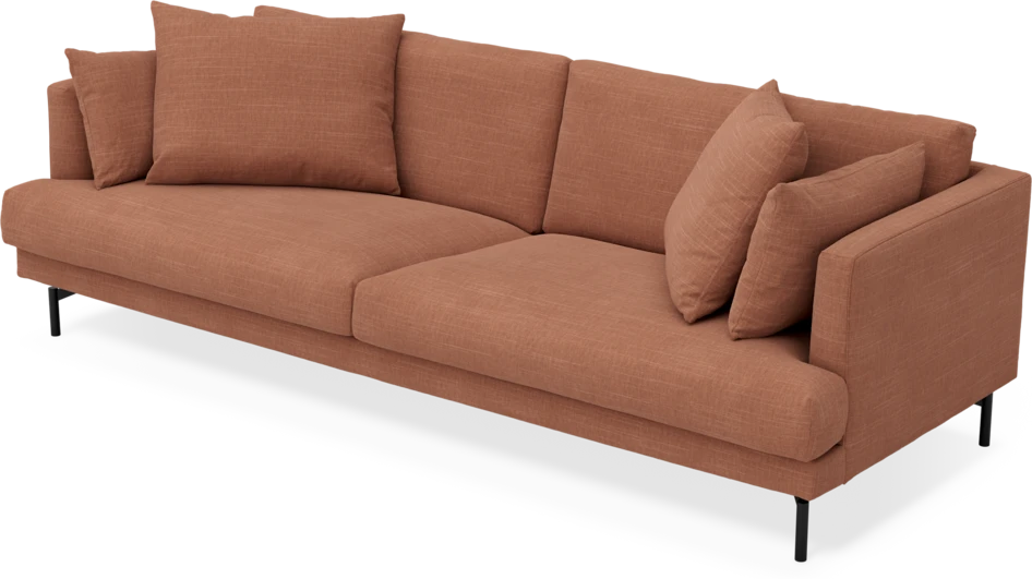 Harper - 4-sits soffa - Orange