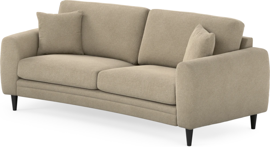 Eden - 2,5-sits soffa svängd - Beige