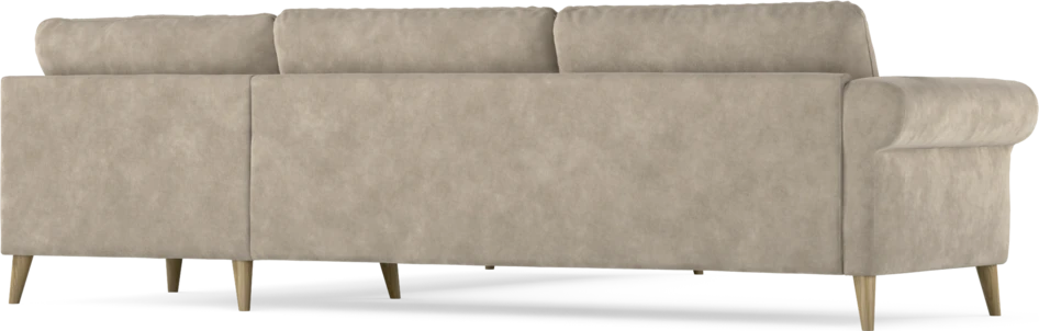 Bridge - Hörnsoffa, 3+3-sits - Beige