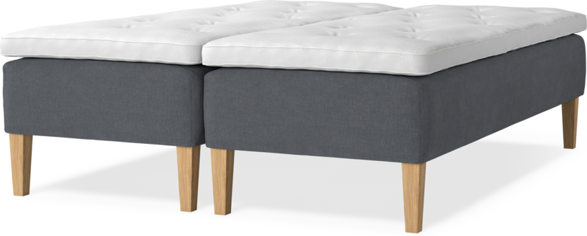 Delux Sense - Ramsäng, dubbelsäng med bäddmadrass