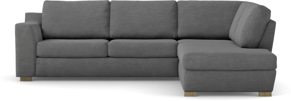 Friday - 2,5-sits soffa med divan höger - Grå