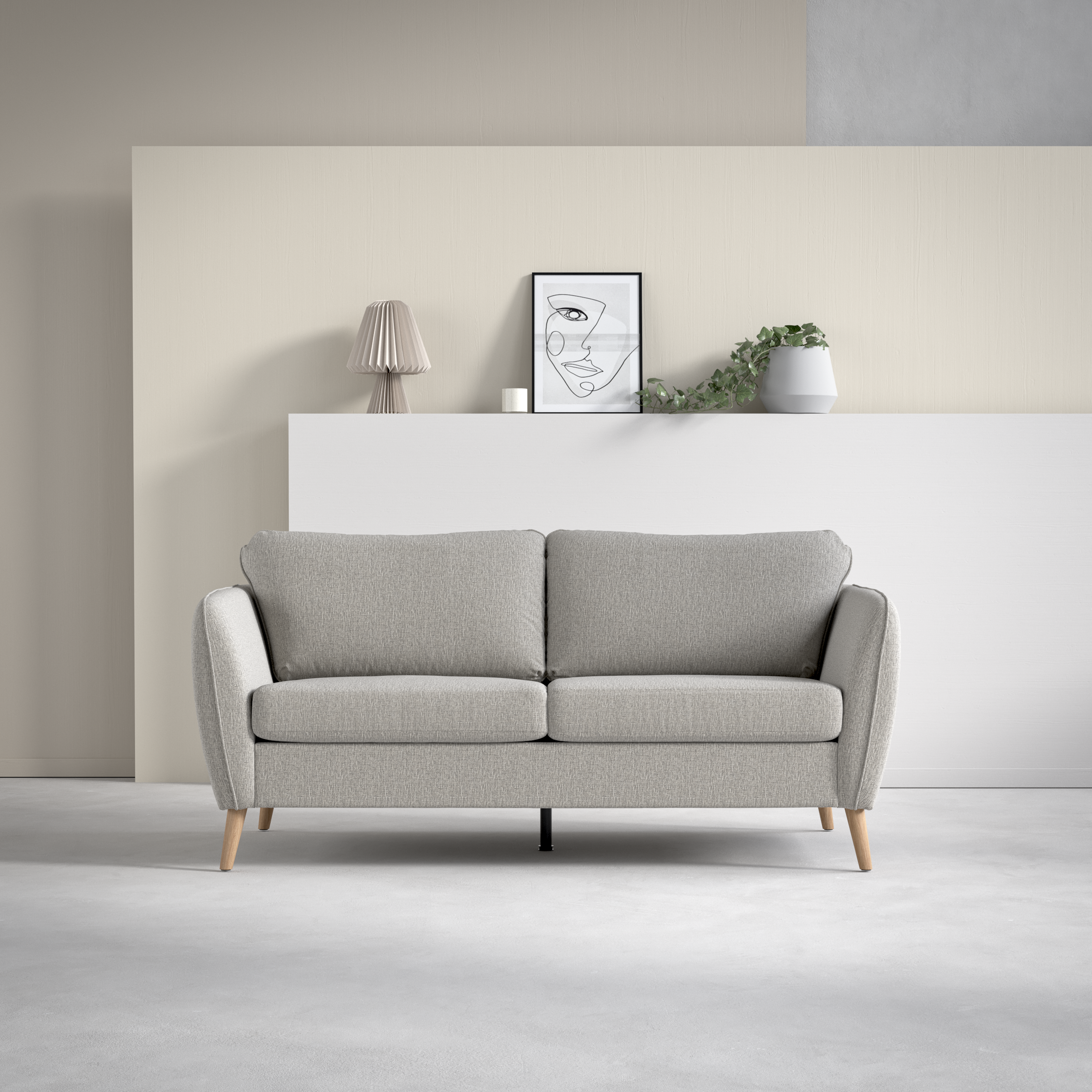 County, 2-sits soffa