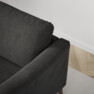 Bridge - 3-sits soffa - Svart