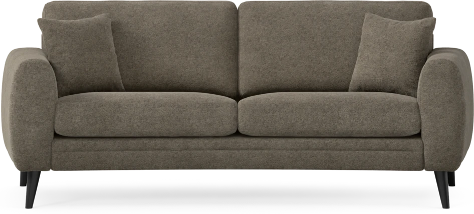 Eden - 2,5-sits soffa svängd - Brun